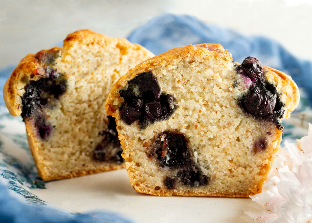 Gluten-free Blueberry Muffin Recipe (Vegan)